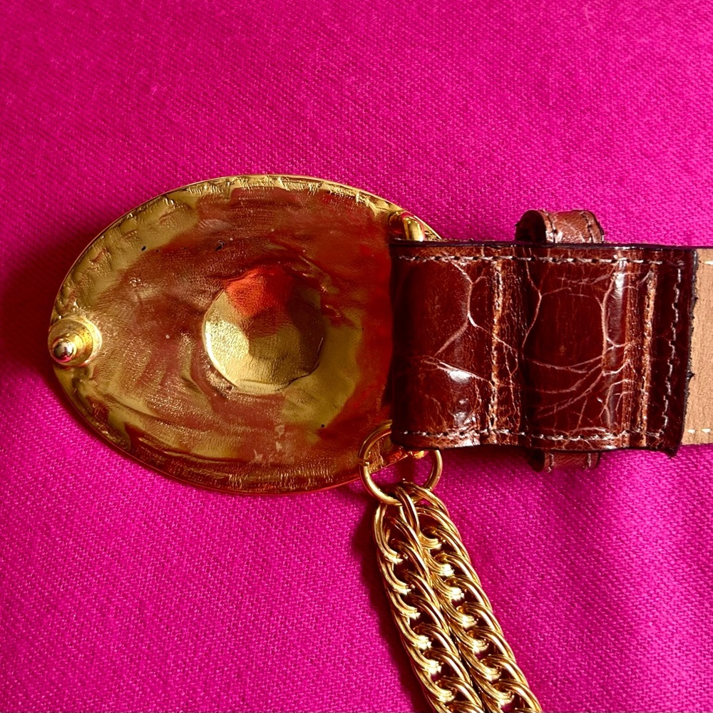 Vintage Streets Ahead Aries Belt with Chains - Picture 4 of 6